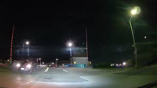 4K Dash Cam  Racine Wisconsin  North Of Downtown Near Lake Michigan After Dark  August 2024 [upl. by Cindelyn]