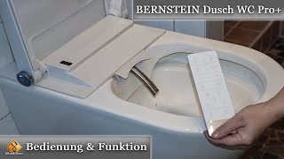 BERNSTEIN Dusch WC Pro  Bedienung Funktionen amp Erfahrungen [upl. by Rinum432]