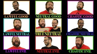 Alignment Lawful Good to Chaotic Evil in 5e Dungeons amp Dragons  Web DM [upl. by Flagler]