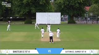 Highlights  Surrey Championship Premier Division  Banstead v Sutton [upl. by Adnic]