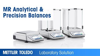 MR Analytical and Precision Balances AllRound Versatility [upl. by Keegan]