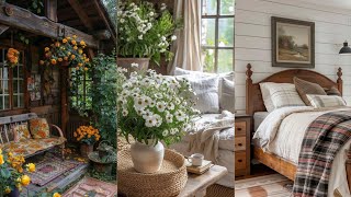 RUSTIC FARMHOUSE DECORATING IDEAS FOR EVERY ROOM [upl. by Garrard]