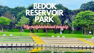 4K Singapore Bedok Reservoir Park  HomeTeamNS Clubhouse  Walking tour [upl. by Amalburga41]