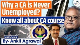 Why a CA is Never Unemployed  Know All About Chartered accountant CA Course  StudyIQ  Ekagrata [upl. by Esilrahc]