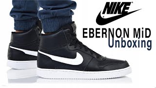 Nike EBERNON MID UNBOXING [upl. by Godfrey]