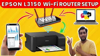 epson l3150 wifi router setup  epson l3150 wifi setup with router  epson l3150 wifi setup router [upl. by Bernat]