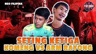 KOMENG amp ARM RAYONG SETING  DRAG RACE BIG MATCH INDONESIA VS PHILIPPINES [upl. by Dett]