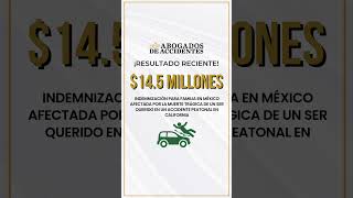 ¡Caso Ganado 145 Millones en Indemnización Abogados de Accidentes Los Angeles y todo California [upl. by Lenoil]