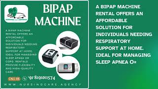 BIPAP MACHINE FOR RENT [upl. by Neyuq]