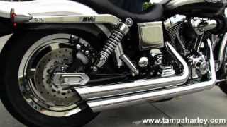 Used 2003 HarleyDavidson FXDWG Dyna Wide Glide with Vance amp Hines Exhaust [upl. by Olga]