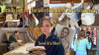 Studying at the world’s best Art Academy  how its likeRepin Academy VLOG 4K [upl. by Atteirneh472]