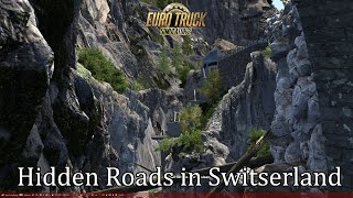 Euro Truck Simulator 2 Hidden Roads in Zwitserland verkennen V 1 52 NL [upl. by Adara638]