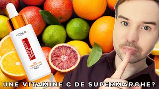 ENFIN UNE VRAIE VITAMINE C DE SUPERMARCHE  MERCI L’OREAL [upl. by Kissie790]