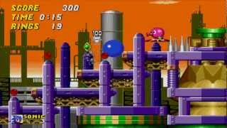 Sonic the Hedgehog 2 Oil Ocean Zone Act 1 [upl. by Hannan748]