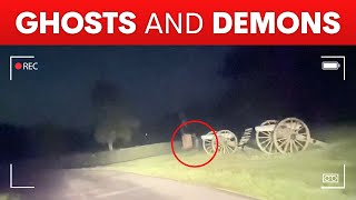 GHOSTS AND DEMONS CAUGHT ON CAMERA  A compilation of the internets most divisive videos [upl. by Aneleiram682]