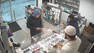 Cell Phone Store Owner Lets WouldBe Robber Go Free [upl. by Sorips737]