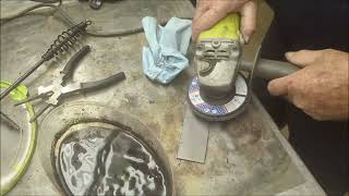 Removing Mill Scale from hot rolled steel using Vinegar and Lemon Juice [upl. by Laurentia]