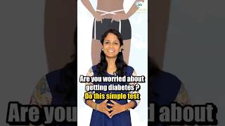 Are you worried about getting diabetes  Do this simple test [upl. by Sum293]