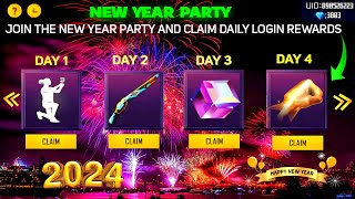 New Year Event Free Fire 2024🥳  Free Fire New Event  Ff New Event  Upcoming Events In Free Fire [upl. by Maitund]