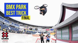 BMX Park Best Trick FULL COMPETITION  X Games Japan 2023 [upl. by Oza858]