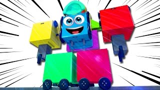 Cartoon  Train Robots  WonderBalls  Cartoon Candy [upl. by Ellenrad]