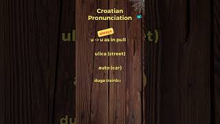 Croatian Alphabet u How to Learn Croatian the Easy Way shorts learning croatian alphabet [upl. by Ahsitruc152]