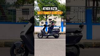 3 Reasons Why Ather Rizta is the BEST Family Electric Scooter  Bikewale shorts atherrizta [upl. by Rogovy]