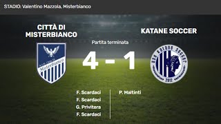 HIGHLIGHTS 11 GIORNATA  ALLIEVI REGIONALI U17 GIRONE DCITTA DI MISTERBIANCO 41 KATANE SOCCER [upl. by Lonnard534]