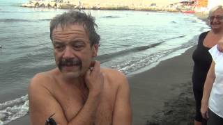 Lorenzano arriva a Meta da Sorrento traversata a nuoto della penisola sorrentina un messaggio per i [upl. by Grizelda]