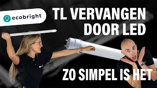 TL vervangen door led [upl. by Woodford]