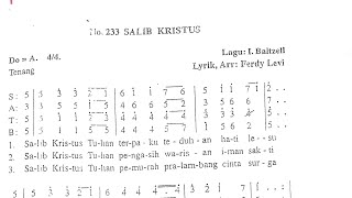 Lagu Penutup Misa Jumat Agung  Salib Kristus Arr Ferdy Levi [upl. by Dotty111]