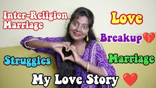 Our Love Story  Inter Religion Love Marriage  Anis Tamil Lifestyle [upl. by Alaet]