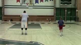 Basketball InOut Fake Crossover Dribble [upl. by Antipus235]