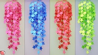 WOW  Very Easy And Simple  How to Make Paper Wall Hanging  Paper Craft Easy [upl. by Eilama]