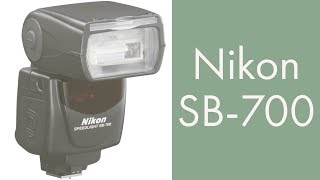 Flash Speedlight Nikon SB700 [upl. by Saylor849]