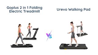 Goplus vs UREVO Best Under Desk Treadmill Comparison 🏃‍♂️🏃‍♀️ [upl. by Arihsay266]