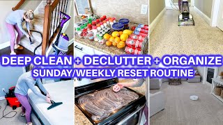 🧽 DEEP CLEAN WITH ME 2022  SPEED CLEANING MOTIVATION  SUNDAY RESET  HOMEMAKING  JAMIES JOURNEY [upl. by Sutton913]