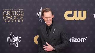 Tom Hiddleston 29th Annual Critics Choice Awards [upl. by Ellak]