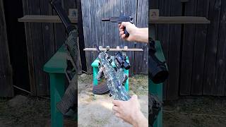 airsoft and orbises guns testing and comparison 121 shorts [upl. by Haliek]