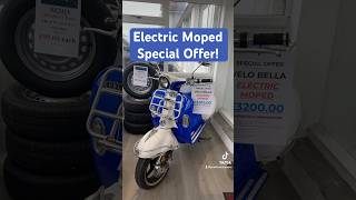 Vespa style electric moped available now vespa vespaworld electricmoped moped electricscooter [upl. by Verna198]