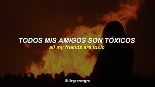 all my friends are toxic  BoyWithUke  Toxic  tiktok sub español [upl. by Gaut959]