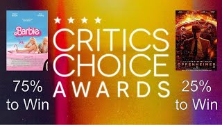 Critics Choice Awards 2024 Predictions [upl. by Almap661]