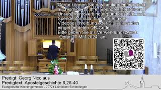 Livestream  Gottesdienst vom 07072024 aus der Stephanuskirche [upl. by Ardnajela]