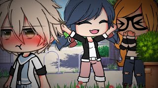 When Adrien falls inlove with Marinette  Gacha life MLB AU meme  Miracle Cookies [upl. by Alletneuq]