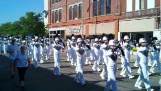 Phantom Regiment 2012 Rockford Memorial Day Parade [upl. by Ahsekan859]