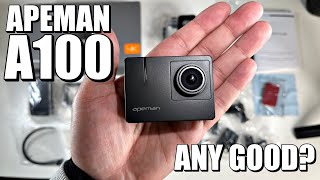 APEMAN A100  4K 50FPS  99 Budget Action Camera  Quick Review  Samples [upl. by Aneet]