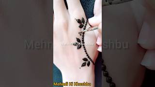 Simple baby girl mehndi design ❤️  Eid mehndi design  babygirlmehndidesign shorts [upl. by Abihsot]