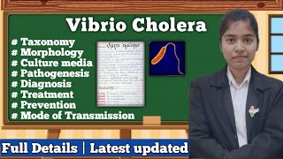 Vibrio Cholerae  Vibrio Cholerae  Morphology Culture media Diagnosis Prevention amp treatment [upl. by Zetrauq]