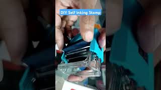 how to make DIY Self inking Stamp diy prime stamps viral shortvideo [upl. by Marks141]