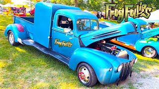 Frog Follies Vintage Ford Sleeper Cab Pickup Wolf Heiau [upl. by Hahsia]